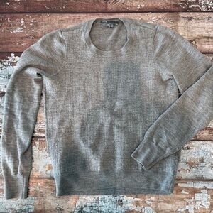 Vince Men's Crewneck Sweater in Heather Gray